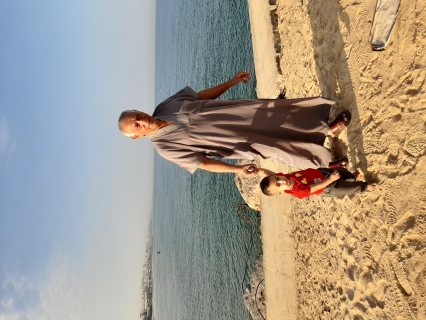 نافذ ابراهيم ابوناصر بالقرب من منزله على البحر غزه 3